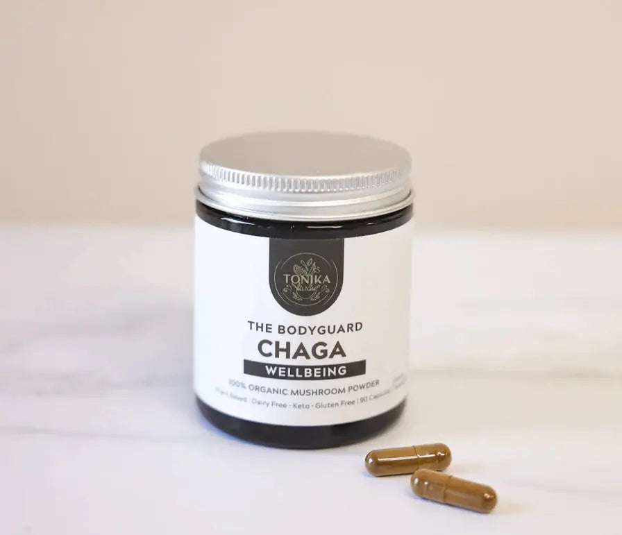 Chaga (90 Capsules) - Wellbeing Tonika