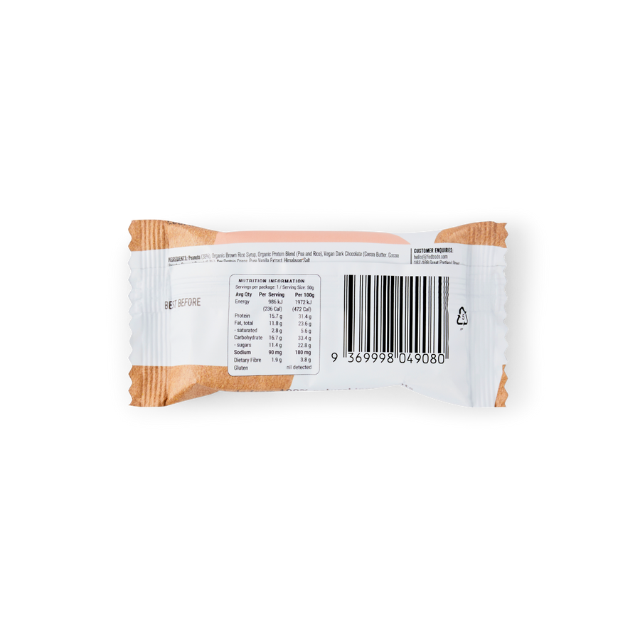 Low FODMAP Peanut Choc Chunk 50g