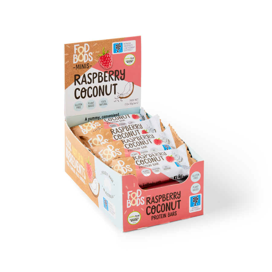 Low FODMAP Raspberry Coconut 30g