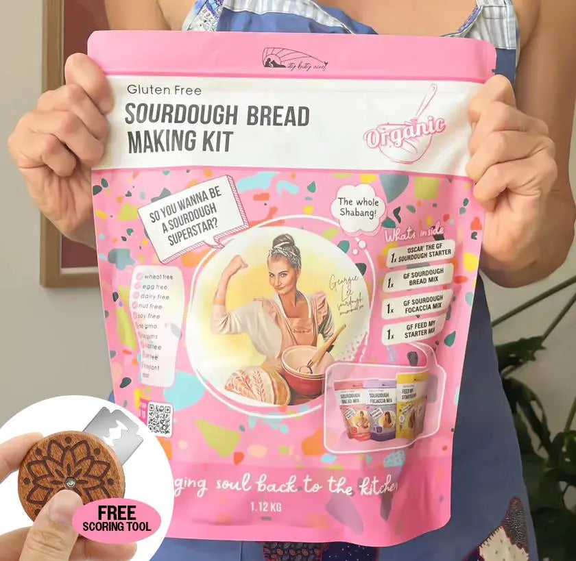 GLUTEN FREE SOURDOUGH BREAD MAKING KIT 1.1KG Sourdough Mumma