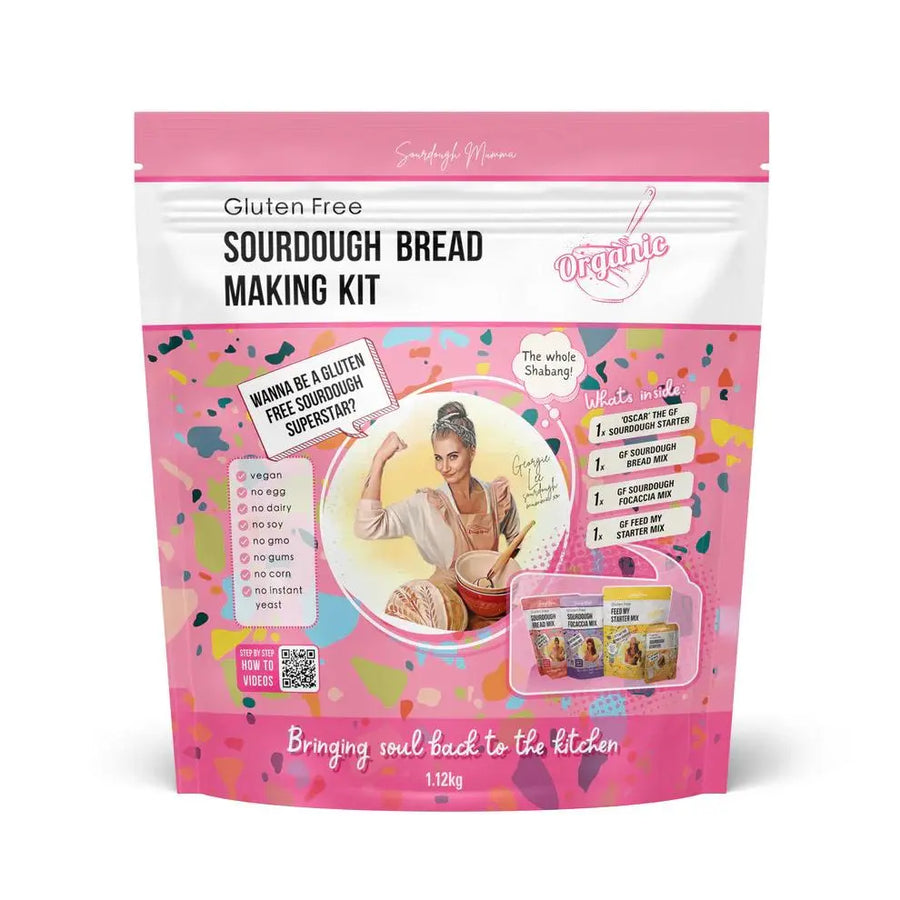 GLUTEN FREE SOURDOUGH BREAD MAKING KIT 1.1KG Sourdough Mumma