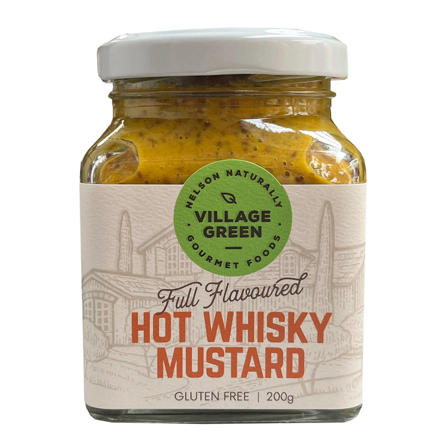 Nelson Naturally Hot Whisky Mustard NELSON NATURALLY