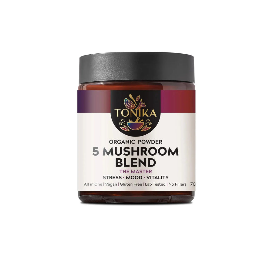 Organic 5 Mushroom Blend - THE MASTER Tonika