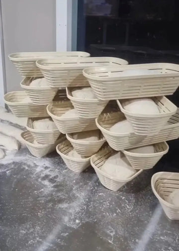 SOURDOUGH BREAD PROOFING BASKET BANNETON (OVAL) Sourdough Mumma