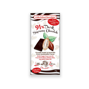 91% Dark Supreme Chocolate - Vegan Supply