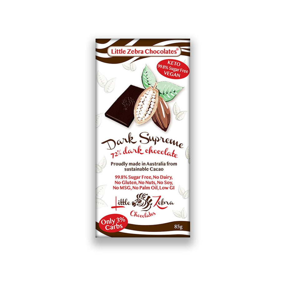 Dark Supreme Chocolate 72% - Vegan Supply