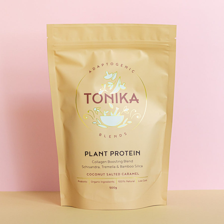 TONIKA: Plant Based Protein - Coconut Salted Caramel - Vegan Supply