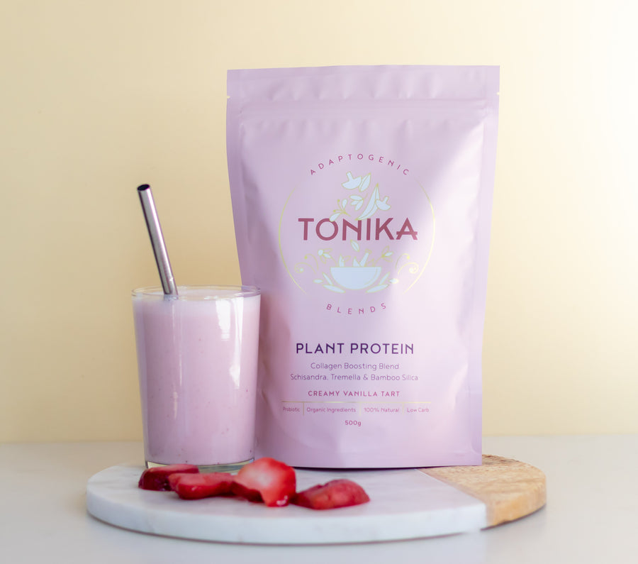 TONIKA: Plant Based Protein - Creamy Vanilla Tart - Vegan Supply